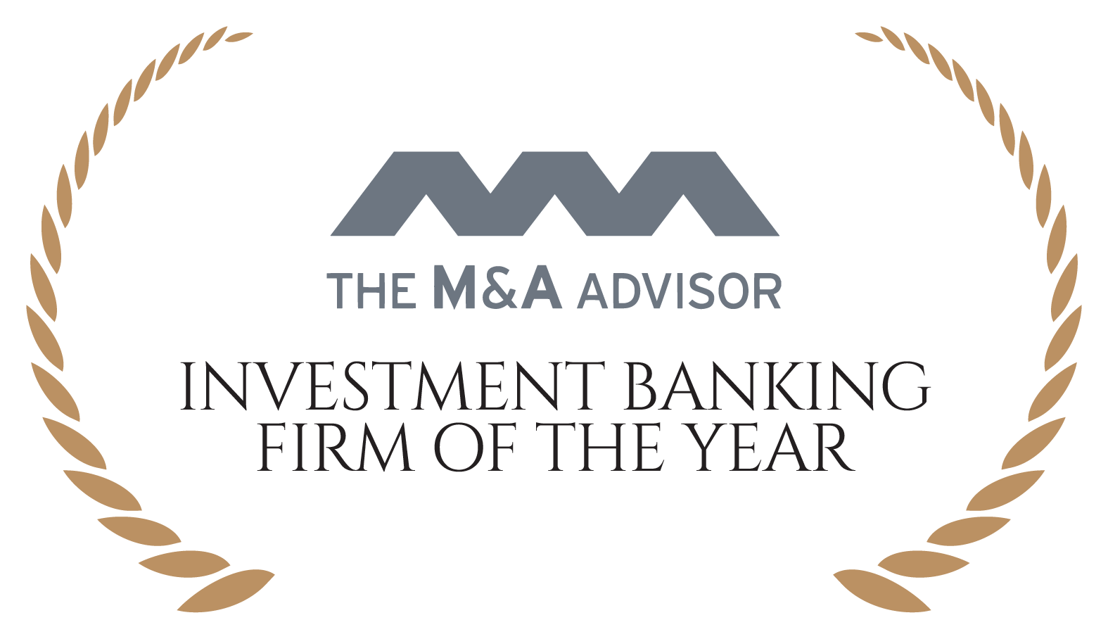 The M&A Advisor: Investment Banking Firm of the Year