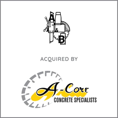 A&B Concrete Coring Inc, acquired